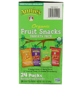 Annie's Homegrown Organic Bunny Fruit Snacks